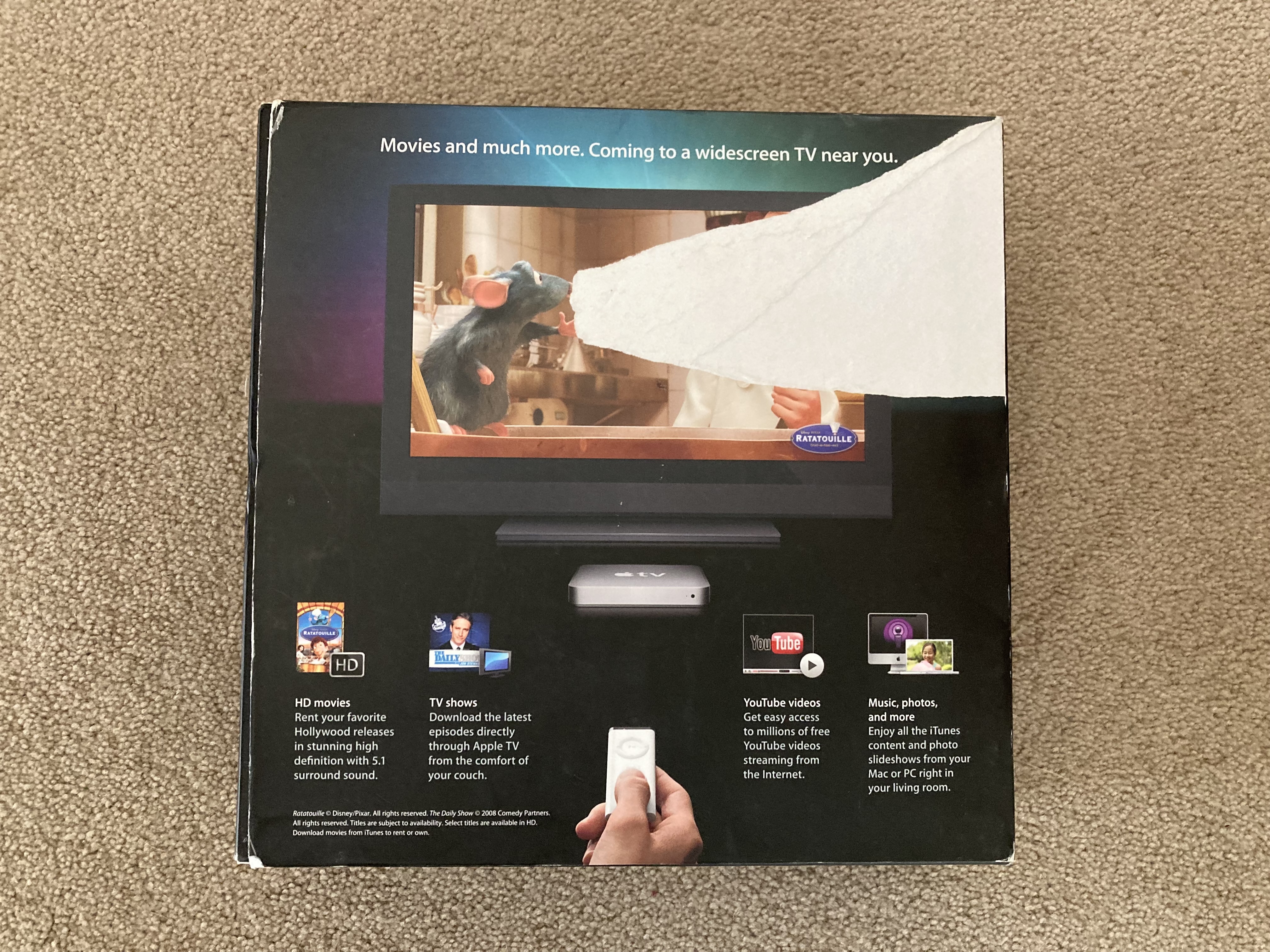 Apple TV 1st Generation Packaging